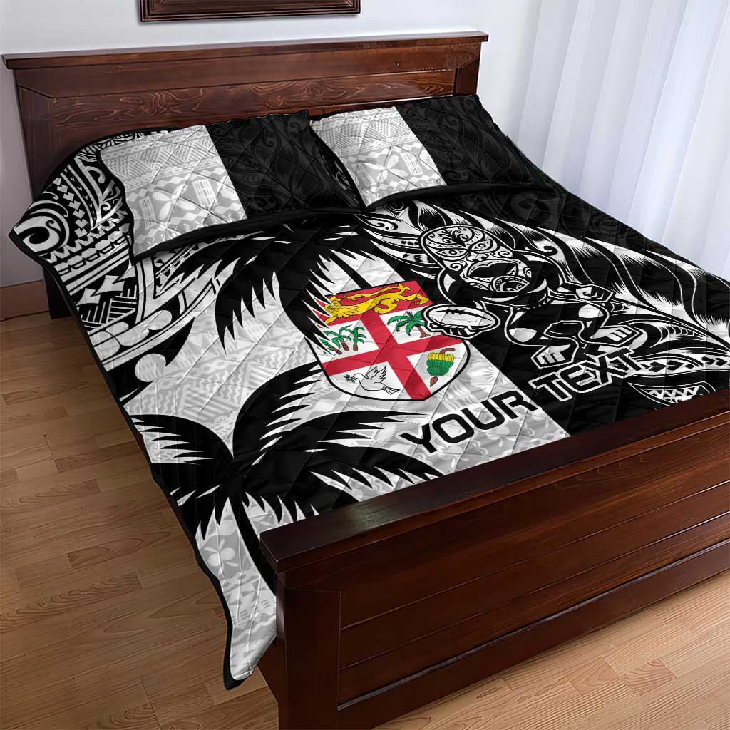 Custom Fiji New Zealand Quilt Bed Set Maori mix Tapa Pattern Version LT9 - Polynesian Pride