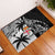 Custom Fiji New Zealand Rubber Doormat Maori mix Tapa Pattern Version