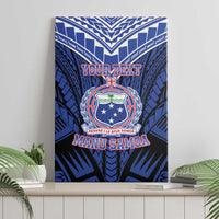 Custom Manu Samoa Sevens Rugby Canvas Wall Art Samoan Tribal Tattoo LT9 - Polynesian Pride
