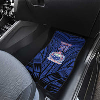 Custom Manu Samoa Sevens Rugby Car Mats Samoan Tribal Tattoo LT9 - Polynesian Pride