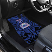Custom Manu Samoa Sevens Rugby Car Mats Samoan Tribal Tattoo LT9 - Polynesian Pride