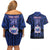 Custom Manu Samoa Sevens Rugby Couples Matching Off Shoulder Short Dress and Hawaiian Shirt Samoan Tribal Tattoo