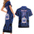 Custom Manu Samoa Sevens Rugby Couples Matching Short Sleeve Bodycon Dress and Hawaiian Shirt Samoan Tribal Tattoo