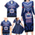 Custom Manu Samoa Sevens Rugby Family Matching Long Sleeve Bodycon Dress and Hawaiian Shirt Samoan Tribal Tattoo