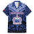 Custom Manu Samoa Sevens Rugby Family Matching Long Sleeve Bodycon Dress and Hawaiian Shirt Samoan Tribal Tattoo