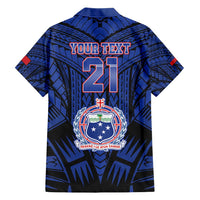 Custom Manu Samoa Sevens Rugby Hawaiian Shirt Samoan Tribal Tattoo LT9 - Polynesian Pride