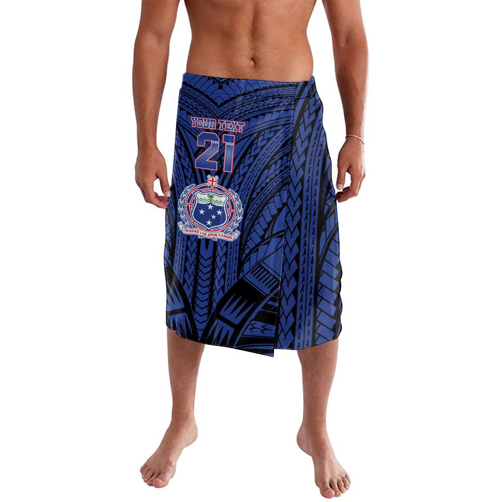 Custom Manu Samoa Sevens Rugby Lavalava Samoan Tribal Tattoo