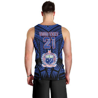 Custom Manu Samoa Sevens Rugby Men Tank Top Samoan Tribal Tattoo LT9 - Polynesian Pride