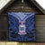 Custom Manu Samoa Sevens Rugby Quilt Samoan Tribal Tattoo