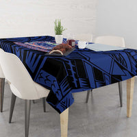 Custom Manu Samoa Sevens Rugby Tablecloth Samoan Tribal Tattoo LT9 - Polynesian Pride