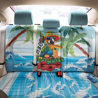 Funny Parrot Margarita Five O'clock Somewhere Back Car Seat Cover LT9 - Polynesian Pride