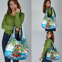 Funny Parrot Margarita Five O'clock Somewhere Grocery Bag LT9 - Polynesian Pride