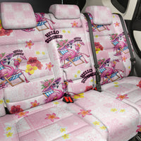 Hawaii Flamingo Hello Summer Back Car Seat Cover Hawaiian Quilt Pattern LT9 - Polynesian Pride