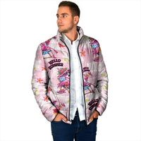 Hawaii Flamingo Hello Summer Padded Jacket Hawaiian Quilt Pattern LT9 - Polynesian Pride