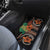 Vintage Hibiscus Pacific Floral Car Mats