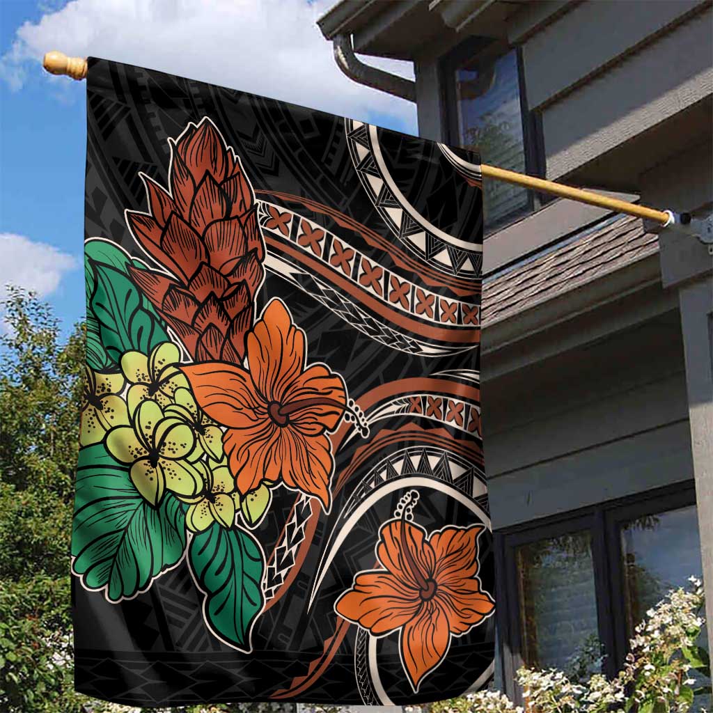 Vintage Hibiscus Pacific Floral Garden Flag LT9 - Polynesian Pride