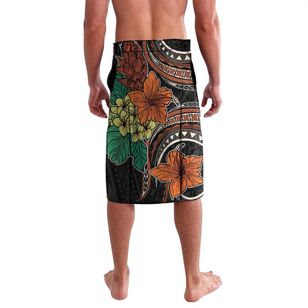 Vintage Hibiscus Pacific Floral Lavalava LT9 - Polynesian Pride