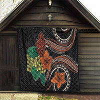 Vintage Hibiscus Pacific Floral Quilt LT9 - Polynesian Pride