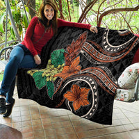 Vintage Hibiscus Pacific Floral Quilt LT9 - Polynesian Pride