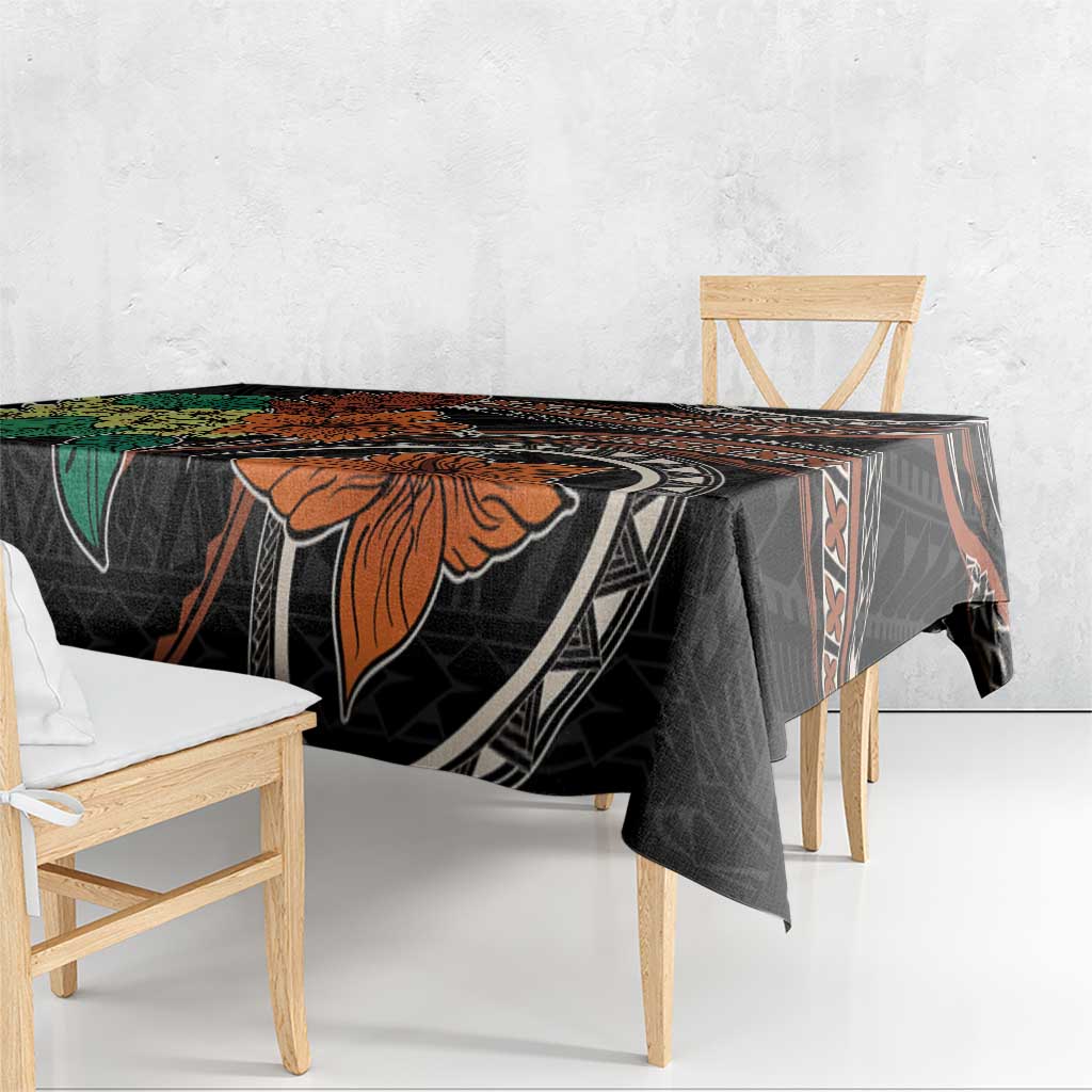Vintage Hibiscus Pacific Floral Tablecloth LT9 - Polynesian Pride
