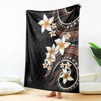 Vintage Plumeria Pacific Floral Blanket LT9 - Polynesian Pride