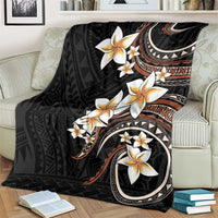 Vintage Plumeria Pacific Floral Blanket LT9 - Polynesian Pride