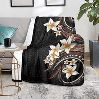 Vintage Plumeria Pacific Floral Blanket LT9 - Polynesian Pride