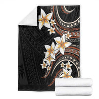 Vintage Plumeria Pacific Floral Blanket LT9 - Polynesian Pride