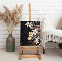 Vintage Plumeria Pacific Floral Canvas Wall Art LT9 - Polynesian Pride