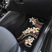 Vintage Plumeria Pacific Floral Car Mats LT9 - Polynesian Pride