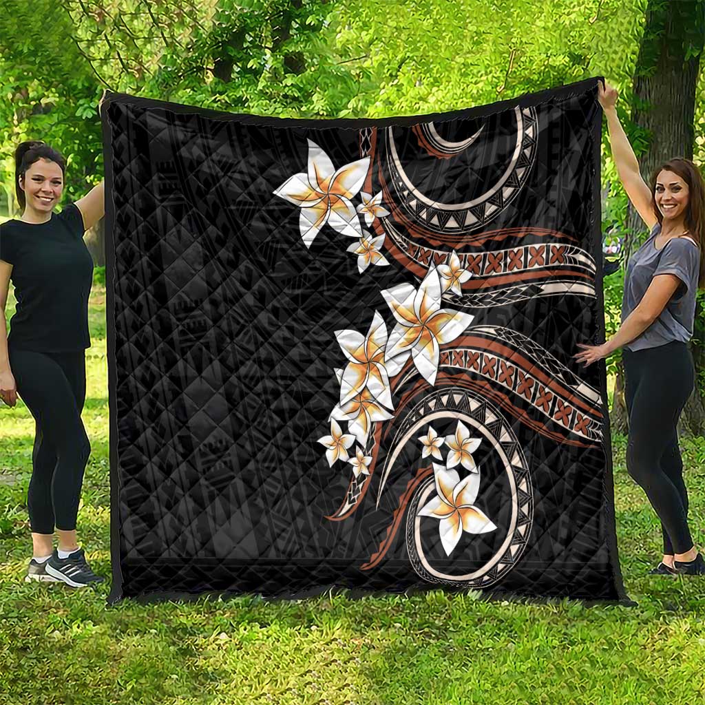 Vintage Plumeria Pacific Floral Quilt LT9 - Polynesian Pride