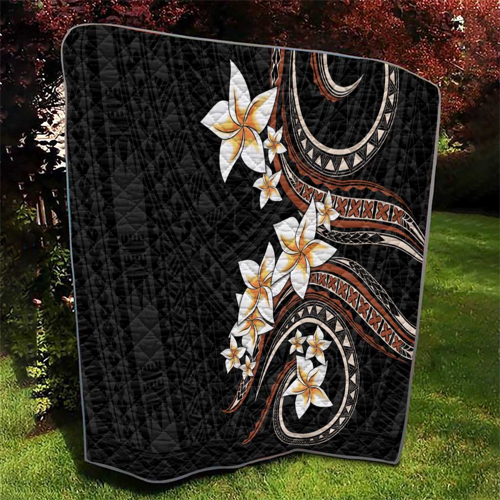 Vintage Plumeria Pacific Floral Quilt LT9 - Polynesian Pride