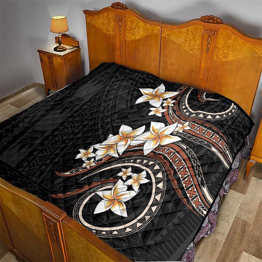 Vintage Plumeria Pacific Floral Quilt LT9 - Polynesian Pride