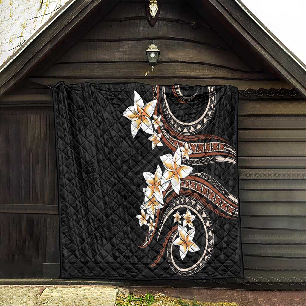 Vintage Plumeria Pacific Floral Quilt LT9 - Polynesian Pride