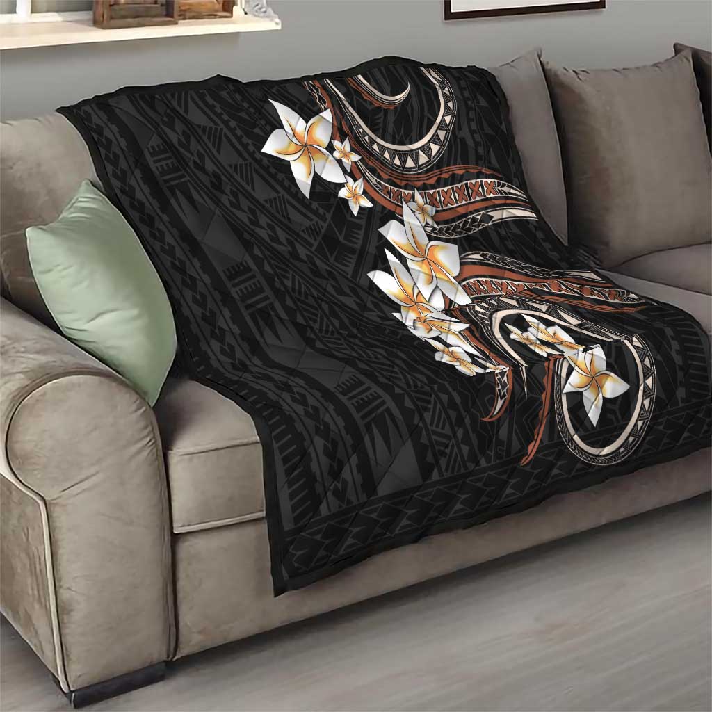 Vintage Plumeria Pacific Floral Quilt LT9 - Polynesian Pride