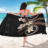Vintage Plumeria Pacific Floral Sarong LT9 - Polynesian Pride