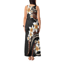 Vintage Plumeria Pacific Floral Tank Maxi Dress LT9 - Polynesian Pride