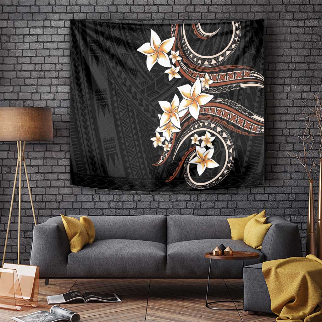 Vintage Plumeria Pacific Floral Tapestry LT9 - Polynesian Pride