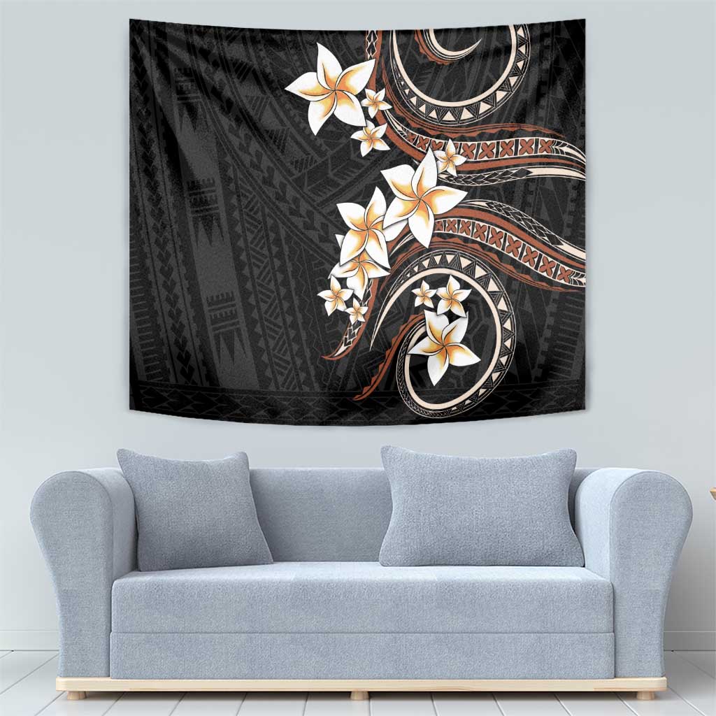 Vintage Plumeria Pacific Floral Tapestry LT9 - Polynesian Pride