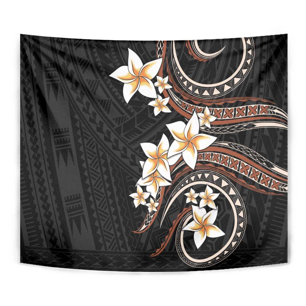 Vintage Plumeria Pacific Floral Tapestry LT9 - Polynesian Pride