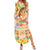 Kawaii Hula Girls Family Matching Summer Maxi Dress and Hawaiian Shirt Aloha Hibiscus Flowers