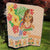 Kawaii Hula Girls Quilt Aloha Hibiscus Flowers