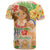 Kawaii Hula Girls T Shirt Aloha Hibiscus Flowers