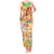 Kawaii Hula Girls Tank Maxi Dress Aloha Hibiscus Flowers