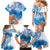 Hibiscus Turtle Tattoo Coral Reef Family Matching Mermaid Dress and Hawaiian Shirt with Polynesian Tribal