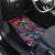 Pacific Hibiscus Tapa Tribal Vintage Car Mats Pink Motif