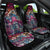 Pacific Hibiscus Tapa Tribal Vintage Car Seat Cover Pink Motif