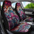 Pacific Hibiscus Tapa Tribal Vintage Car Seat Cover Pink Motif