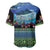 Personalised Fiji Viti Levu Baseball Jersey Tagimoucia and Tapa Tribal Pattern