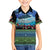 Personalised Fiji Viti Levu Kid Hawaiian Shirt Tagimoucia and Tapa Tribal Pattern